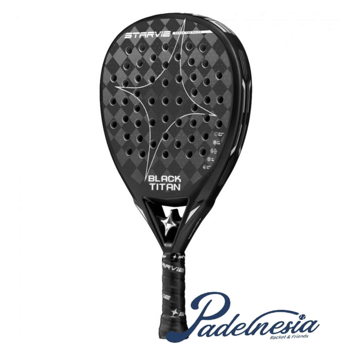 Starvie Black Titan 2026 - Padel Racket