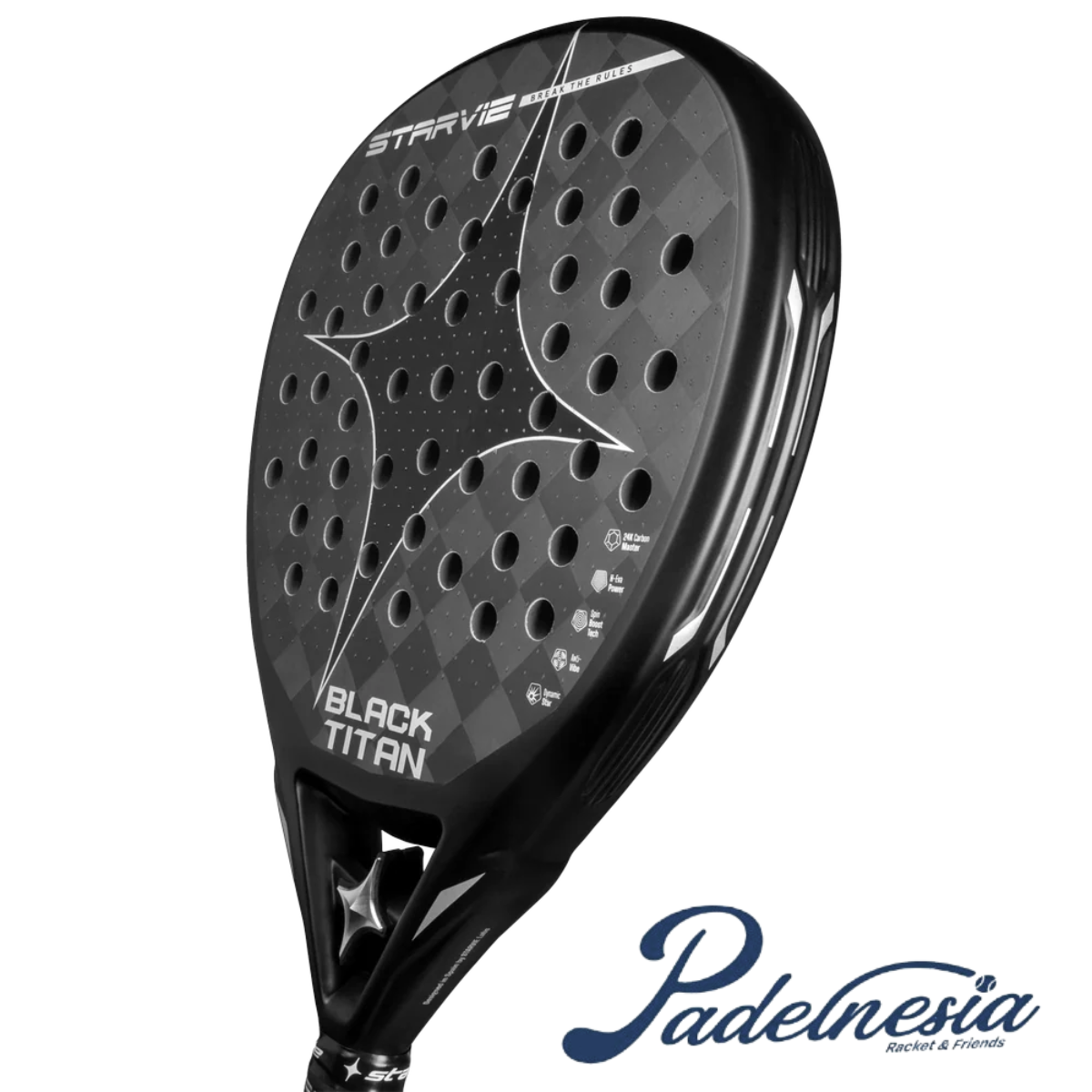 Starvie Black Titan 2026 - Padel Racket