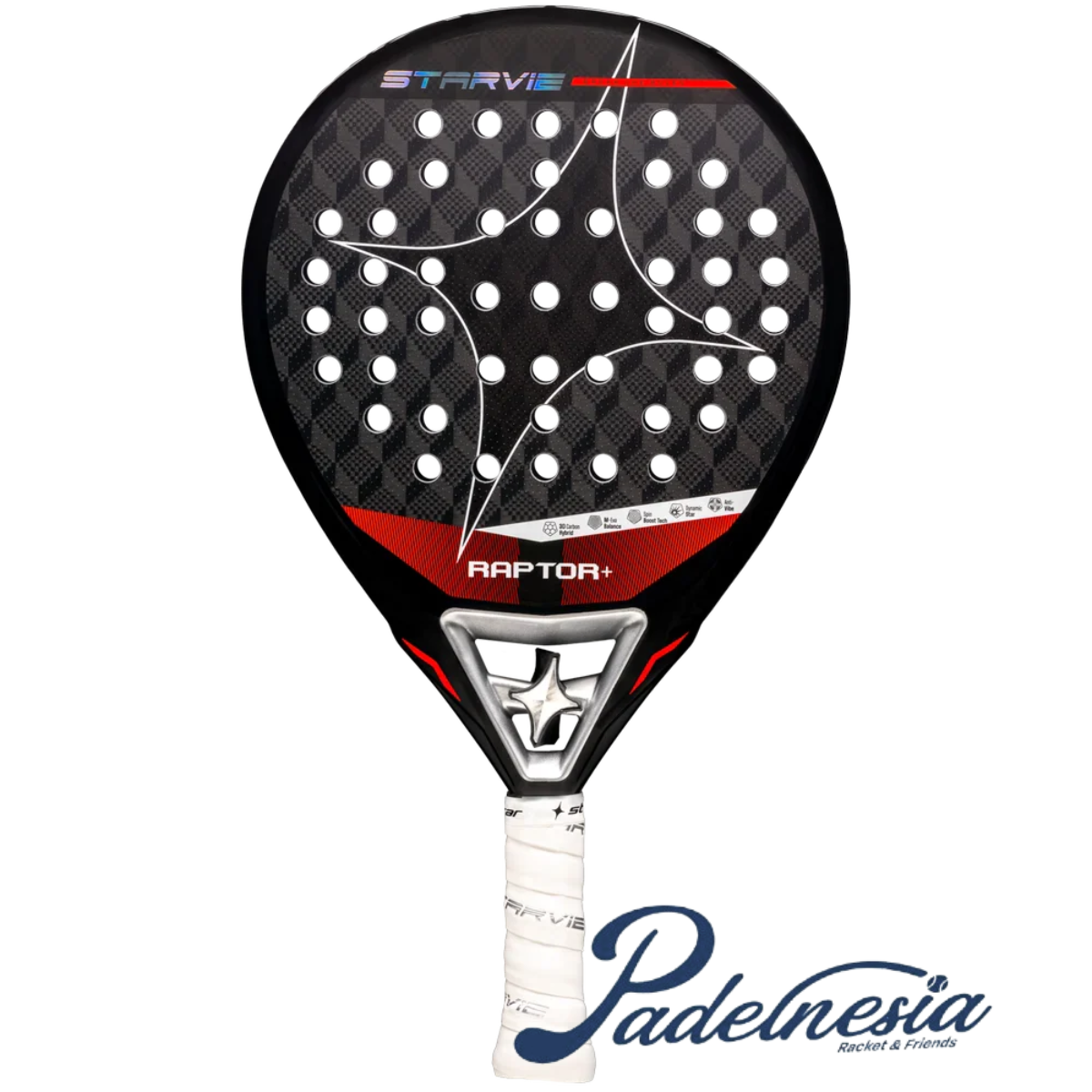 Starvie Raptor+ 2026 - Padel Racket