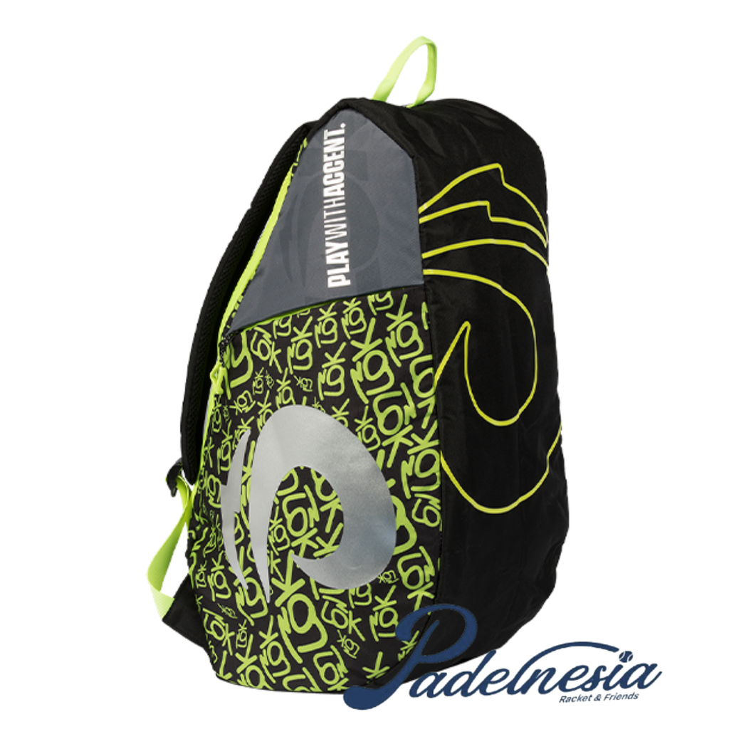 Tas Padel Kapur Hitam LOK Gen 2 - Tas Padel