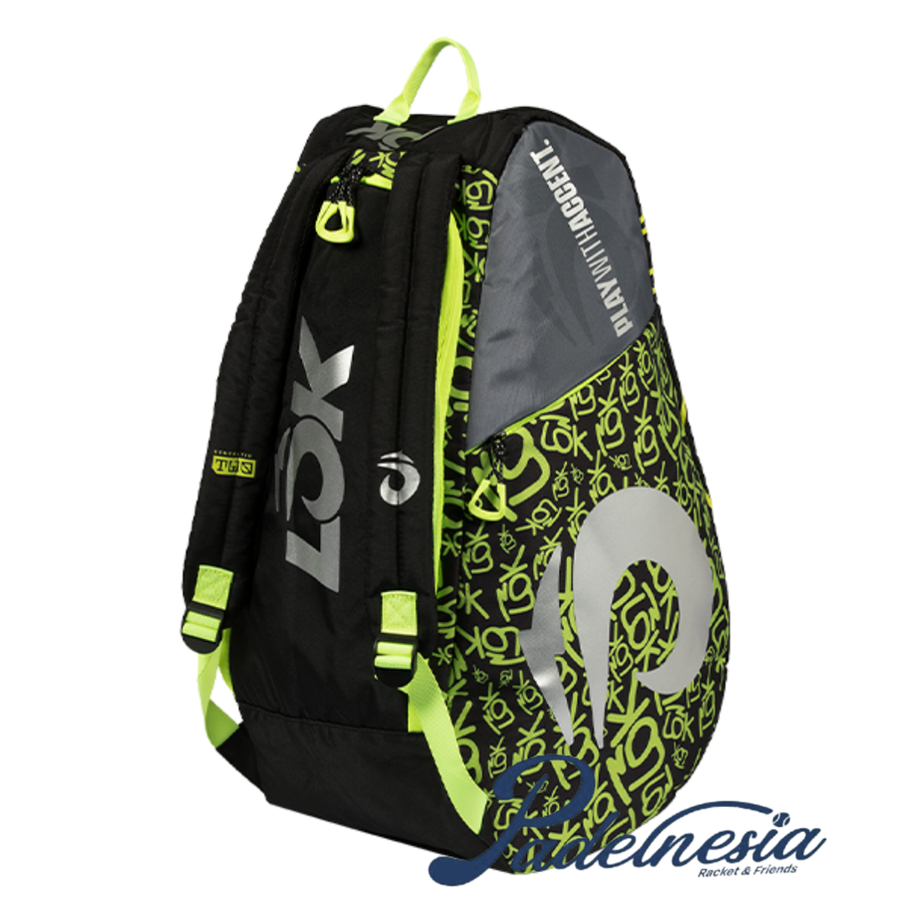 Tas Padel Kapur Hitam LOK Gen 2 - Tas Padel