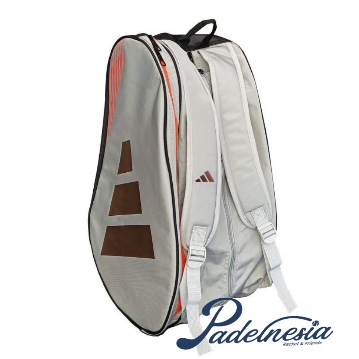 Adidas Control Grey Silver / Grey Bronze Padel Bag - Tas Padel