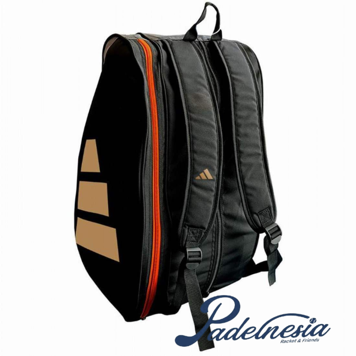 Adidas Control Black Silver / Black Gold Padel Bag - Tas Padel