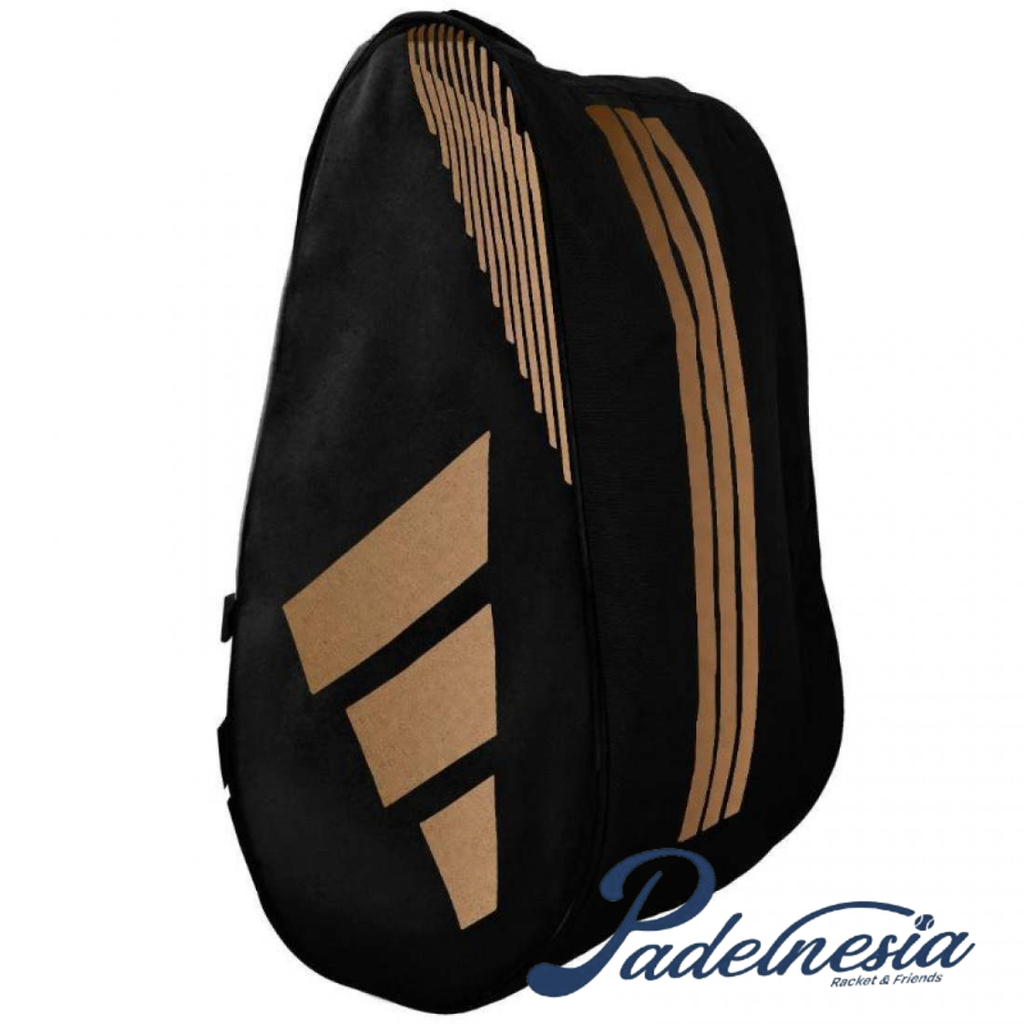Adidas Control Black Silver / Black Gold Padel Bag - Tas Padel