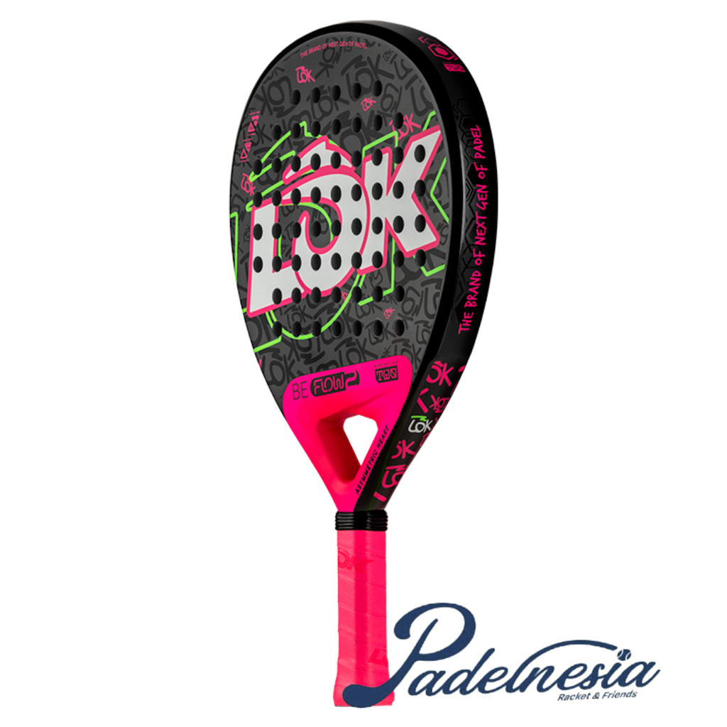 LOK BE Gen 2 Pink 2026 Beginner Padel Racket - Raket Padel Beginner