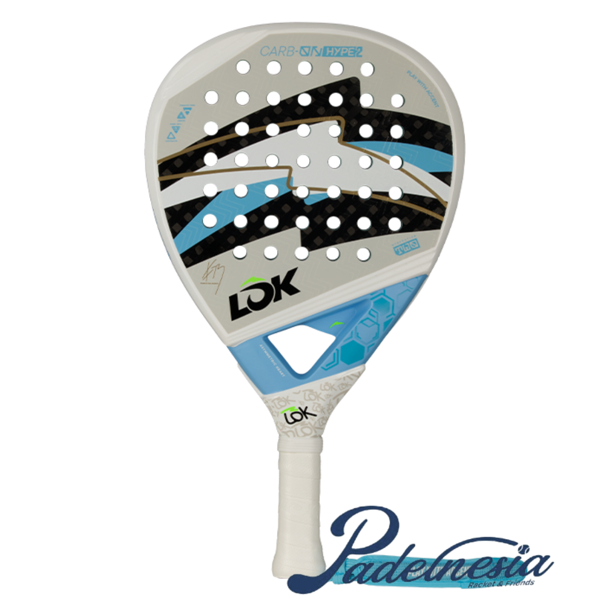 LOK Carbon On Hype 2 - Padel Racket
