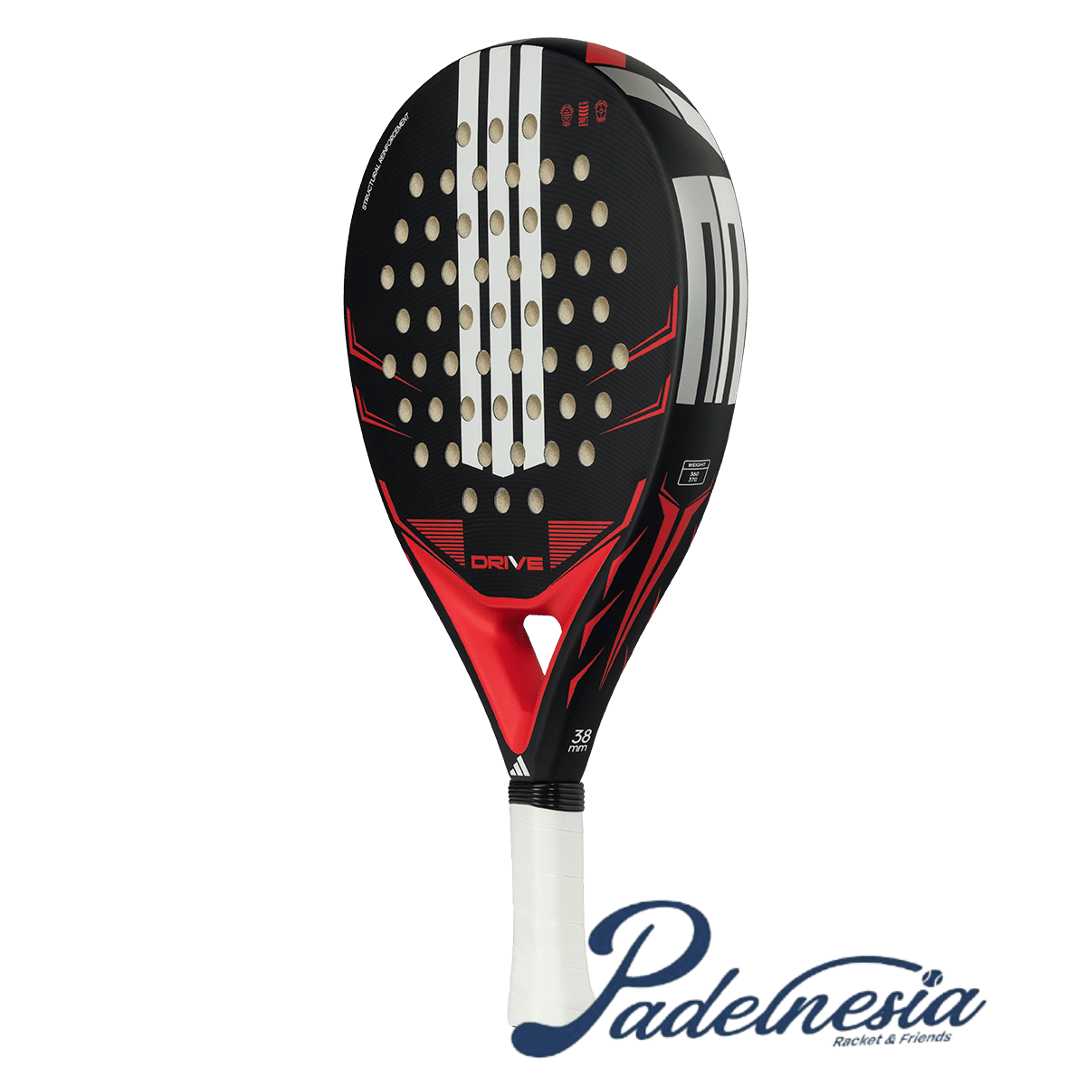 Drive Black 2026 Padel Racket - Raket Padel Beginner