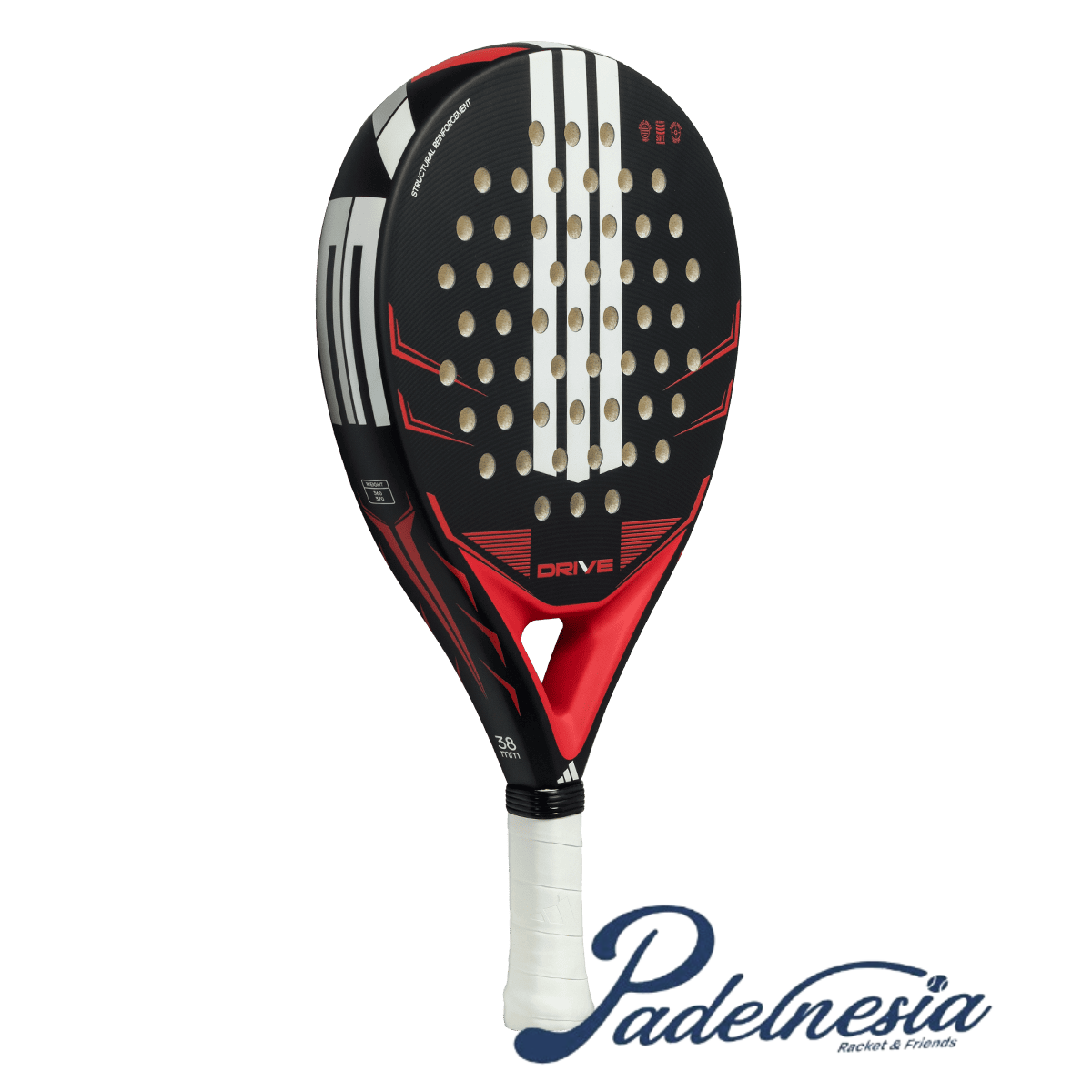 Drive Black 2026 Padel Racket - Raket Padel Beginner