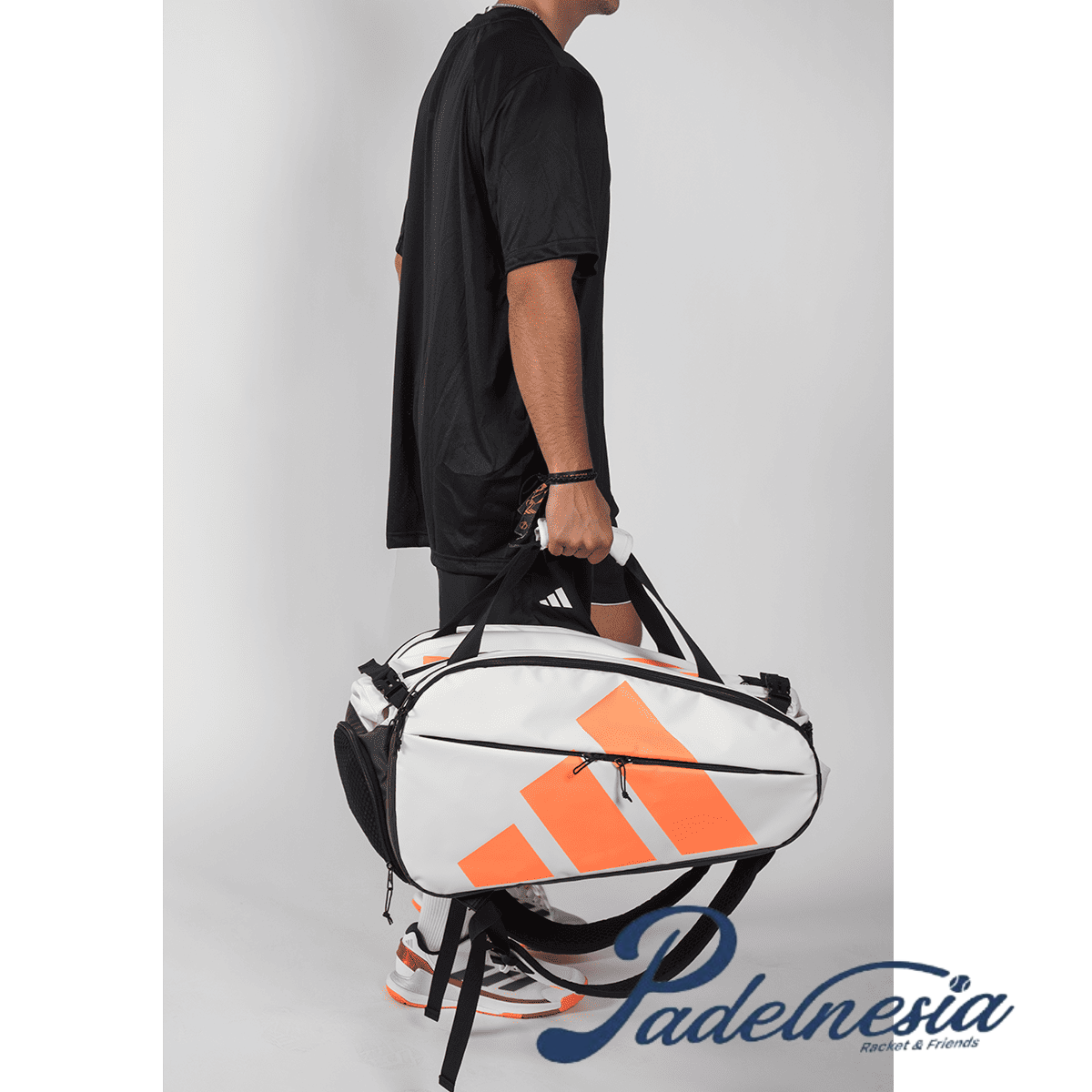 Tas Padel Adidas Paletero Multigame Off-White 2026 - Tas Padel
