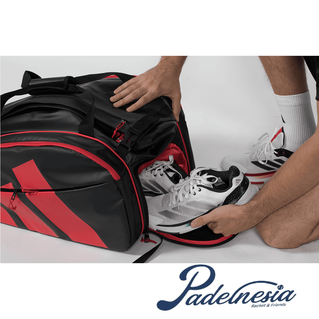 Adidas Multigame Black Red Ale Galan Padel Bag 2026 - Tas Padel