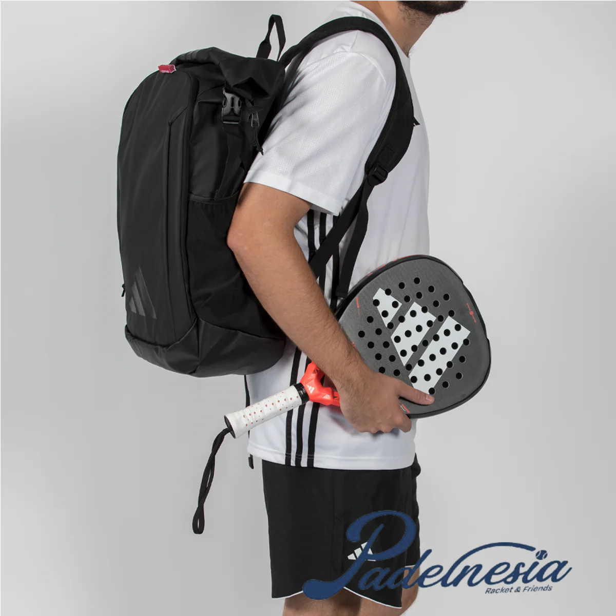 Adidas Multigame Tonal Black Backpack 2026 - Tas Padel