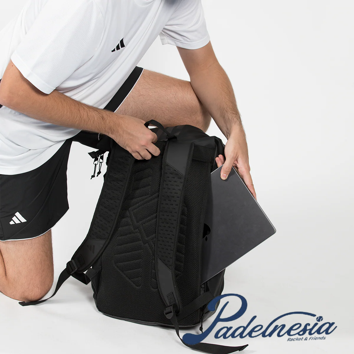 Adidas Multigame Tonal Black Backpack 2026 - Tas Padel