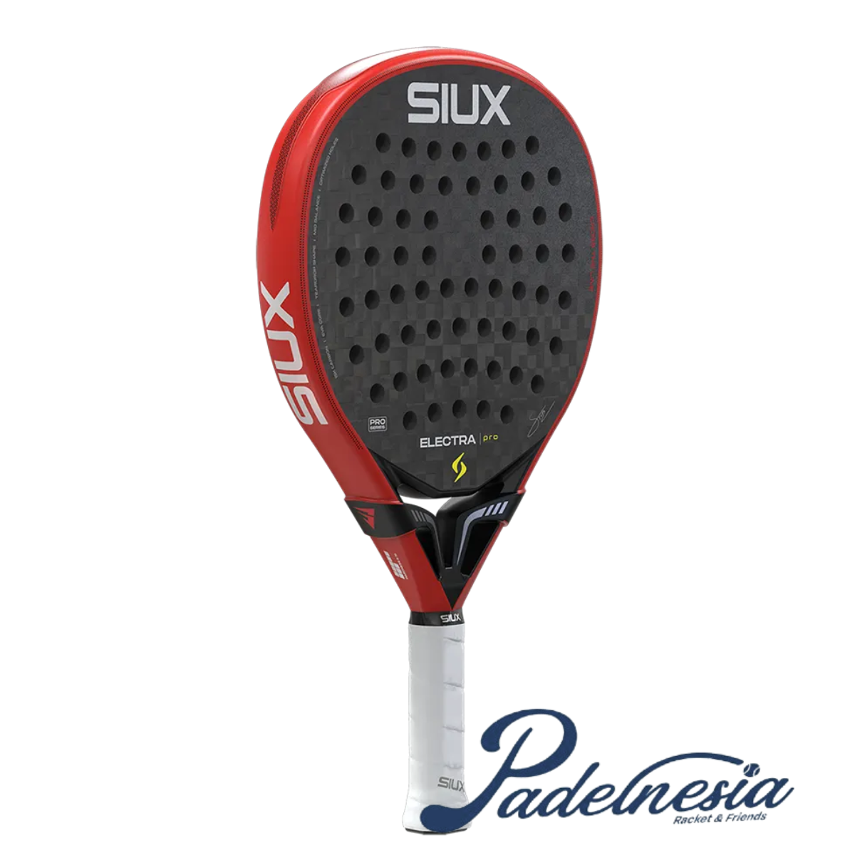 Siux Electra Stupa ST5 2026 Fire Red - Padel Racket