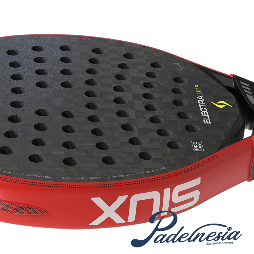 Siux Electra Stupa ST5 2026 Fire Red - Padel Racket