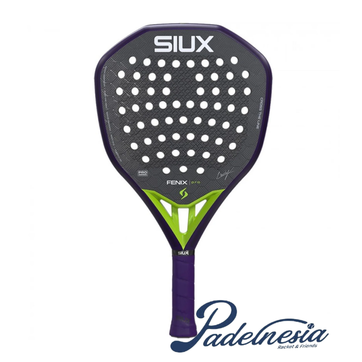 Siux Fenix Pro 6 Glow Purple 2026 - Padel Racket