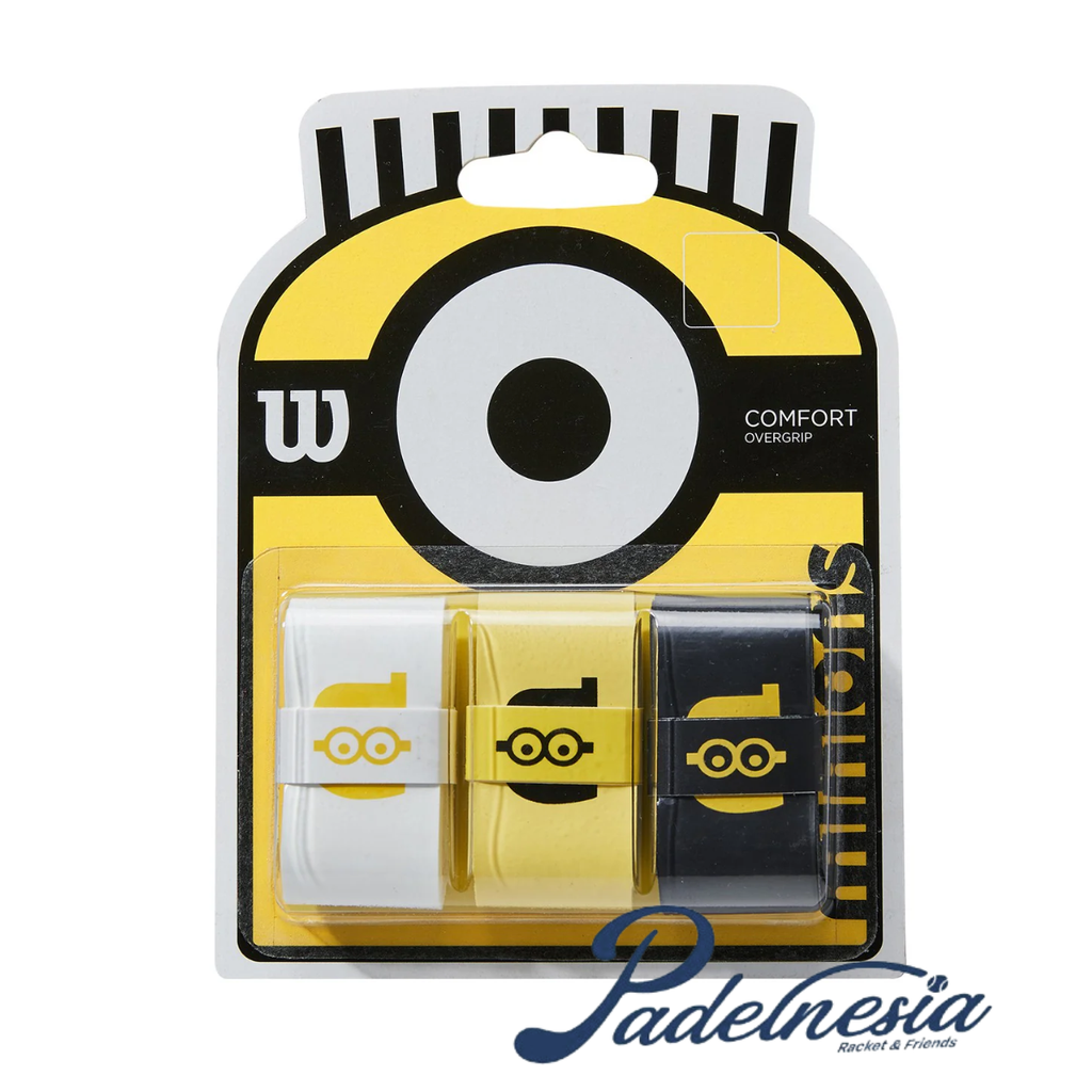 Wilson Minions Pro Comfort Overgrip 3 pcs- Overgrip Raket Padel