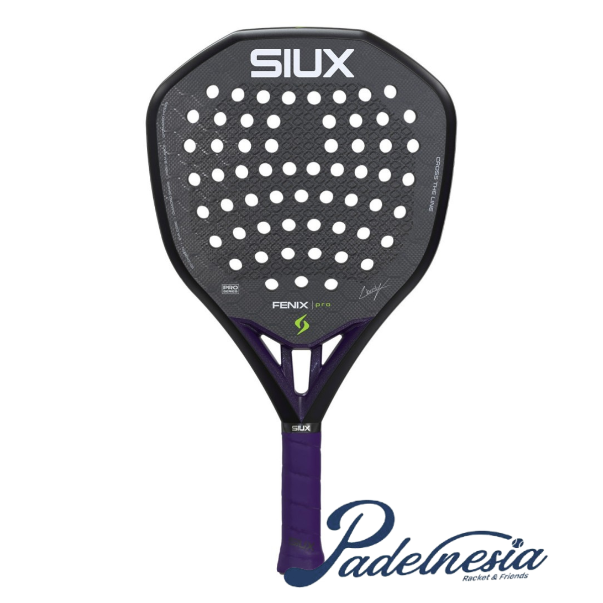 Siux Fenix Pro 6 Black 2026 - Padel Racket