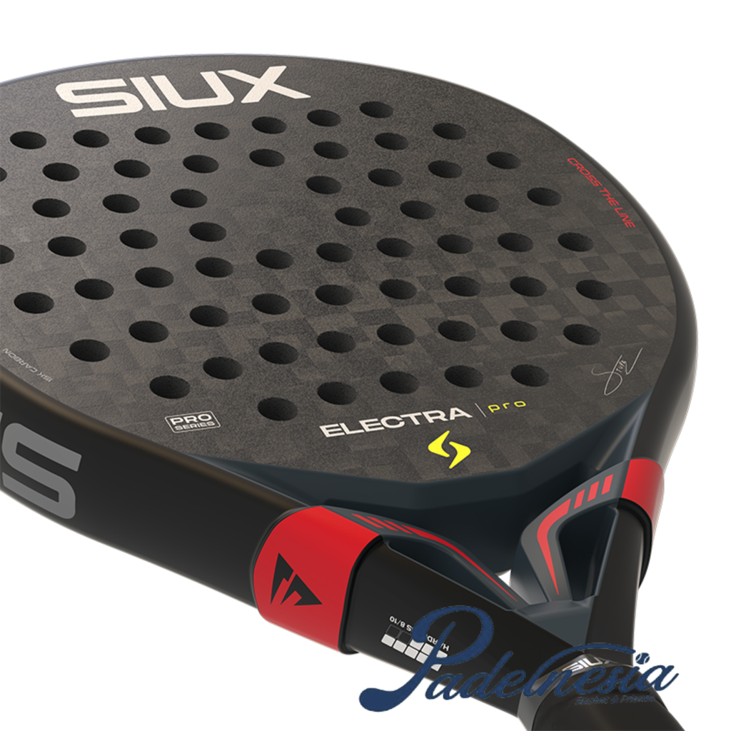 Siux Electra Stupa ST5 2026 Shadow Red - Padel Racket